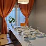 Tangerine Stay Hongdae Hongdae Street Hongik University Station Accommodation Yeontral Park 2 Minutes Dining Room Table For 8 People